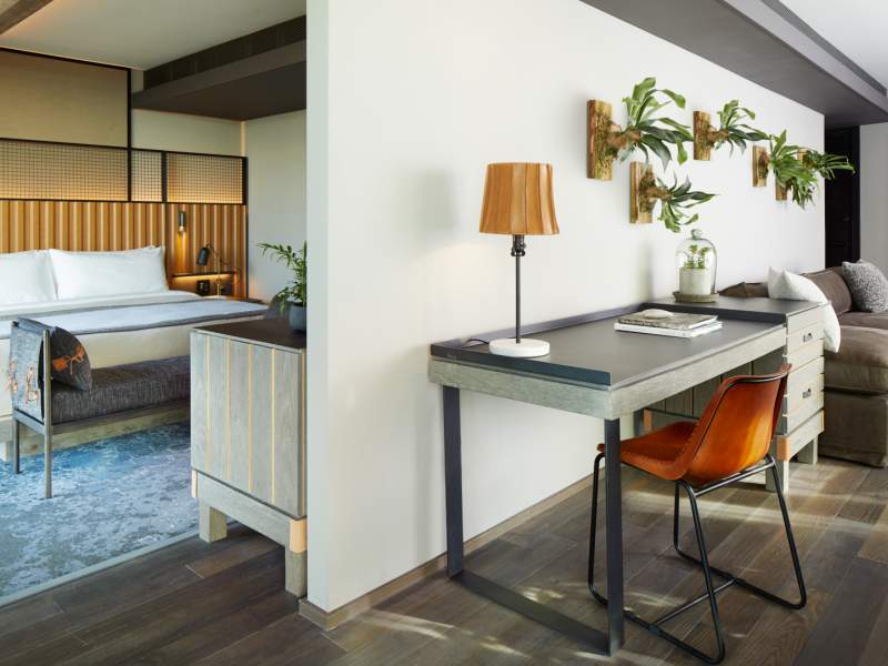 A suite at 1 Hotel Brooklyn Bridge